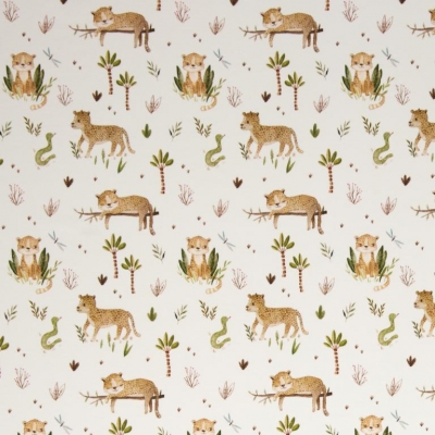 Jersey | Animals Christiane Zielinski | Leoparden weiß